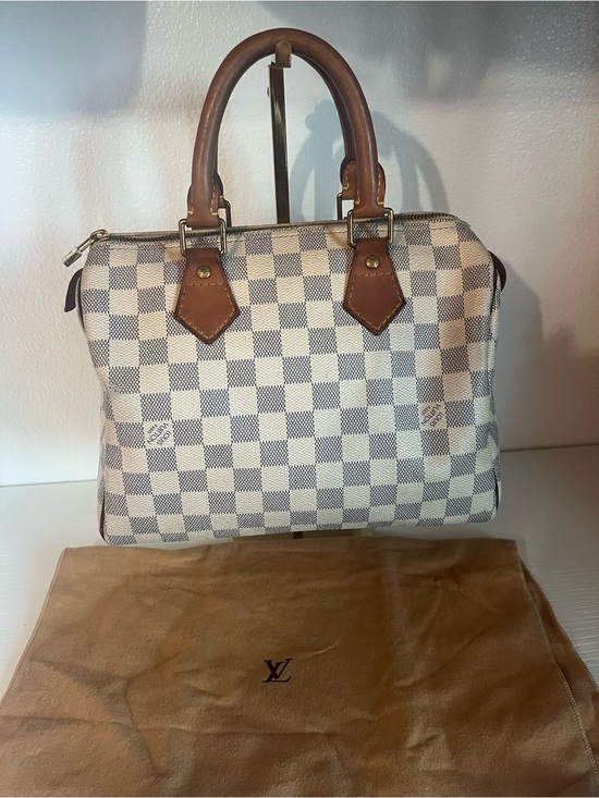 Louis Vuitton Handbags - Louis Vuitton Damier Azur Speedy 25
